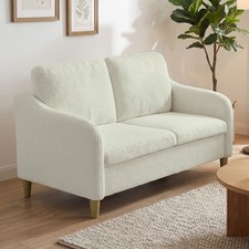 HOMCOM Sofa 2 Sitzer kleine