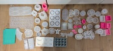 60 Silikonformen, Gießformen, Kerzenhalter, Schalen, Deko, Resin - Beton gießen