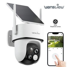 Wansview 2K 360° FUNK WIFI WLAN NETZWERK CAMERA Outdoor AUßEN ÜBERWACHUNGSKAMERA