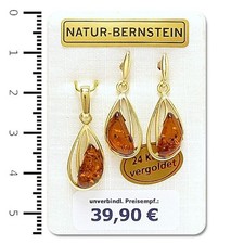 Bernstein Set Ohrringe und