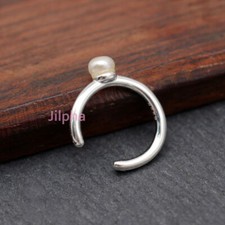 Perle Ohrklemme Ear cuff 925