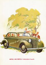 OPEL OLYMPIA POSTER 6 verschiedene