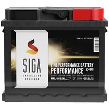 Autobatterie SIGA 12V 44Ah Starterbatterie ersetzt 36AH 40AH 41AH 42Ah 43AH 46AH