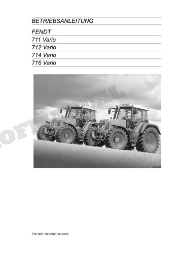 Fendt 711 712 714 716 - fendt,