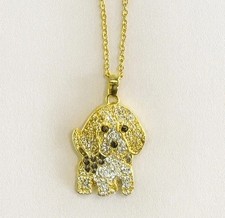 Halskette Goldene Beagle