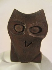 EULE KAUZ KUNST BRONZE