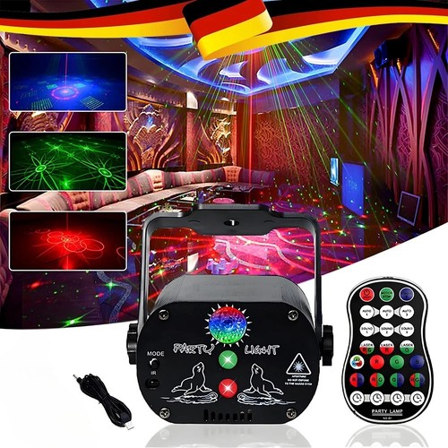 Disco laser licht rgb - disco,