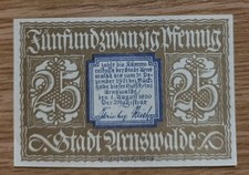 Stadt Arnswalde, 25 Pfennig