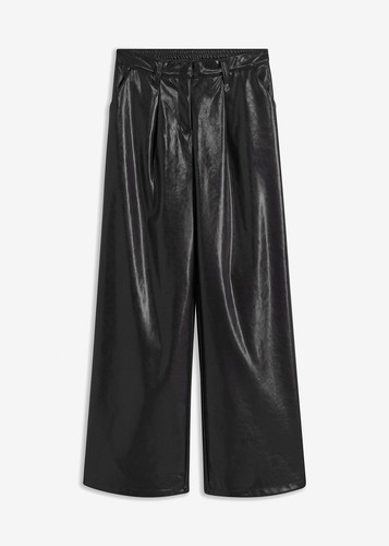 Lederimitat hose mit weitem - lederimitat-hose,