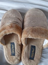 Pantoffeln mit kunstfell - mit,