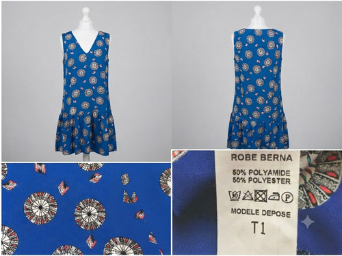 Kleid berna sommer - "berna", plissee