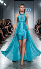 Invito Haute Couture Aqua