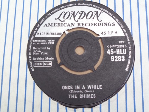 Chimes once while - -,