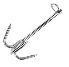 1 Wurfanker Edelstahl A4