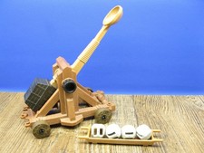 Steinschleuder Katapult mit Munition Ritterburg Mittelalter Playmobil G394