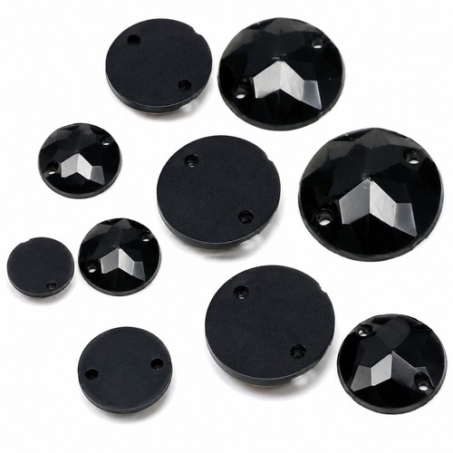 Acryl strasssteine schwarz - strasssteine,,