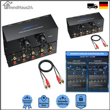 CAMWAY Audio Switch 4 In 1 Out