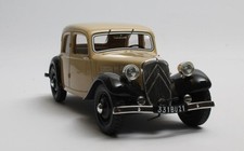 Citroen Traction Avant 7CV beige / black 1934 1:18 Cult Scale Models