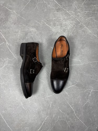Santoni halbschuhe double monk - santoni,