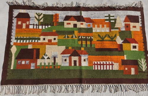 Vintage swedish rya wool - swedish,
