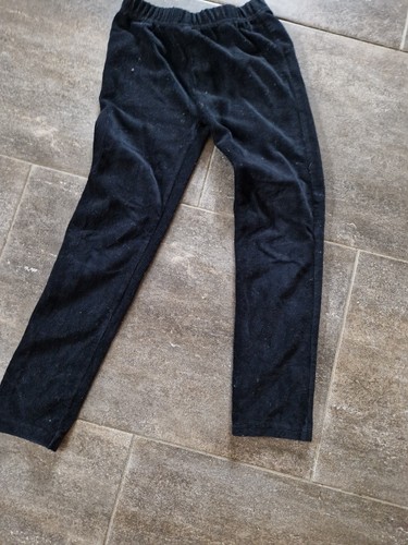 Leggings schwarz 128 - leggings,