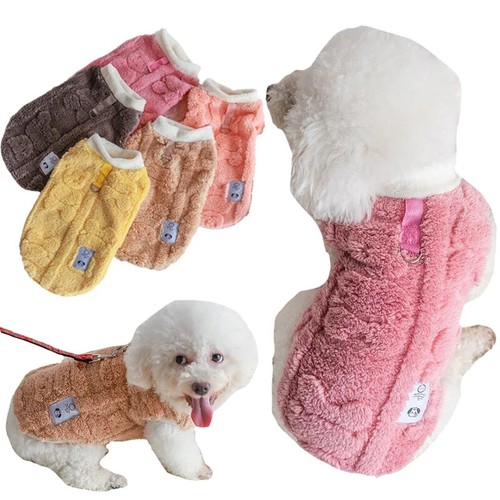 Fleece hundemantel warmer - fleece,
