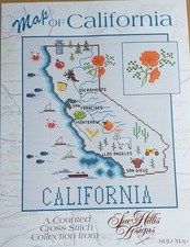 KREUZSTICHVORLAGE "CALIFORNIA"