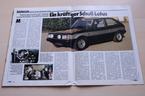 Rallye racing 1979 talbot - rallye,