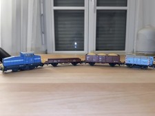 Trix H0 Diesellok DHG 500 aus Startpackung 21523 / Gleichstrom analog + 3 Wagons