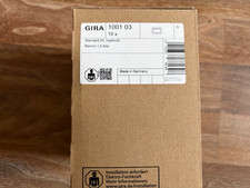 10x Gira 100103 Abdeckrahmen