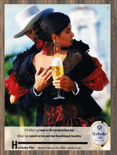 Herforder pils reklame - herforder,