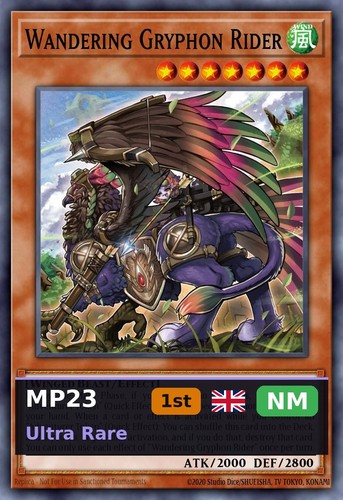 Wandering gryphon rider - wandering,