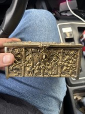 Antike Bronze Schatulle /