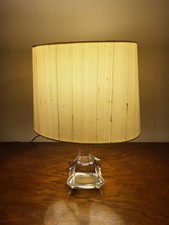  Tischlampe Kristallglas Daum