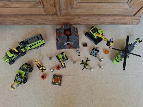 Lego city 60124 - lego, vulkan