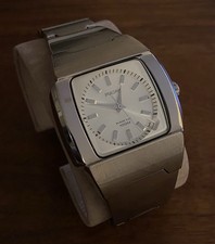 Pulsar Kinetic gebrauchte Herren Armbanduhr Edelstahl Japan Movement Yt57 OA80