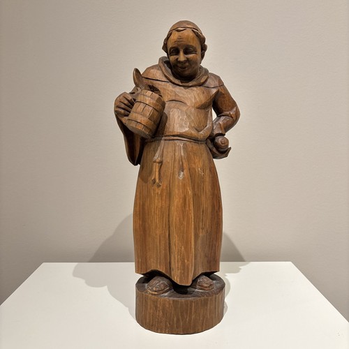 Mönch holzfigur - mönch,