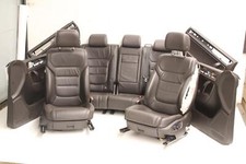 VW Touareg 2 7P 10-14 Lederausstattung Leder Sitze Naturbraun Beschädigt 7P68672