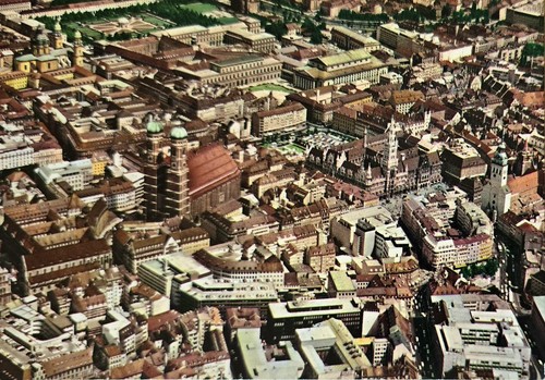 München luftaufnahme - ak,