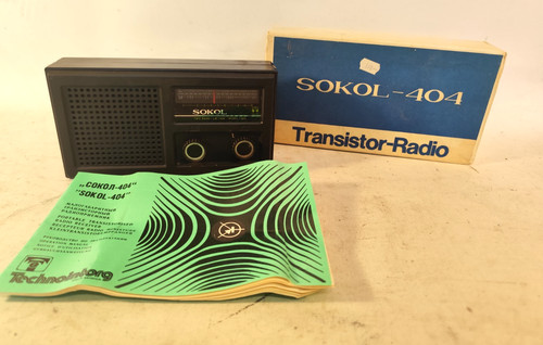 Transistorradio sokol 404 - transistorradio, ovp