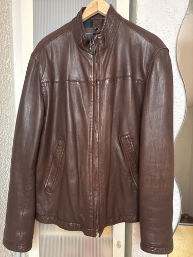 Lederjacke hirschleder grösss - lederjacke,