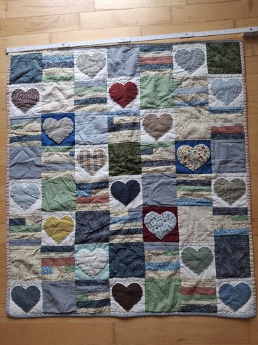 Baby patchwork decke - patchwork, ×