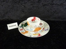 Rosenthal " ANDY WARHOL BUTTERFLY " Kaffeegedeck / 3 tlg.