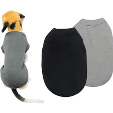 Hundekleidung Damen Baumwolle T-Shirts Hundeshirts Sonnenschutz Sommerkleidun...