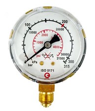Flaschendruck-Manometer Argon