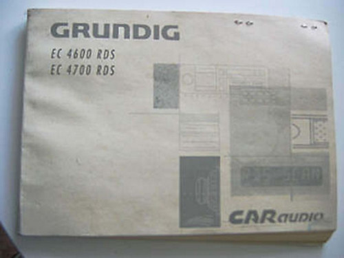 Bedienungsanleitung grundig - bedienungsanleitung, ec