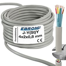 (0,99€/m) J-Y(St)Y 4x2x0,8 mm Telefonkabel Fernmeldeleitung - versch. Längen