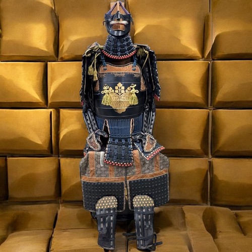 Kounin samurai armor set black - kounin,