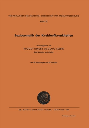 Thauer soziosomatik der - thauer,