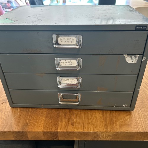 Vintage aktenschrank bisley - vintage,